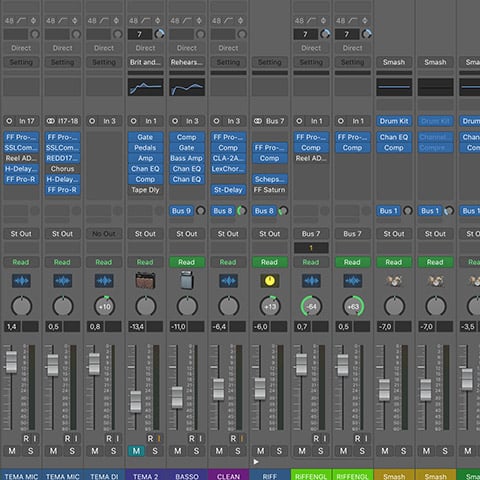 Mixare e produrre con Logic Pro